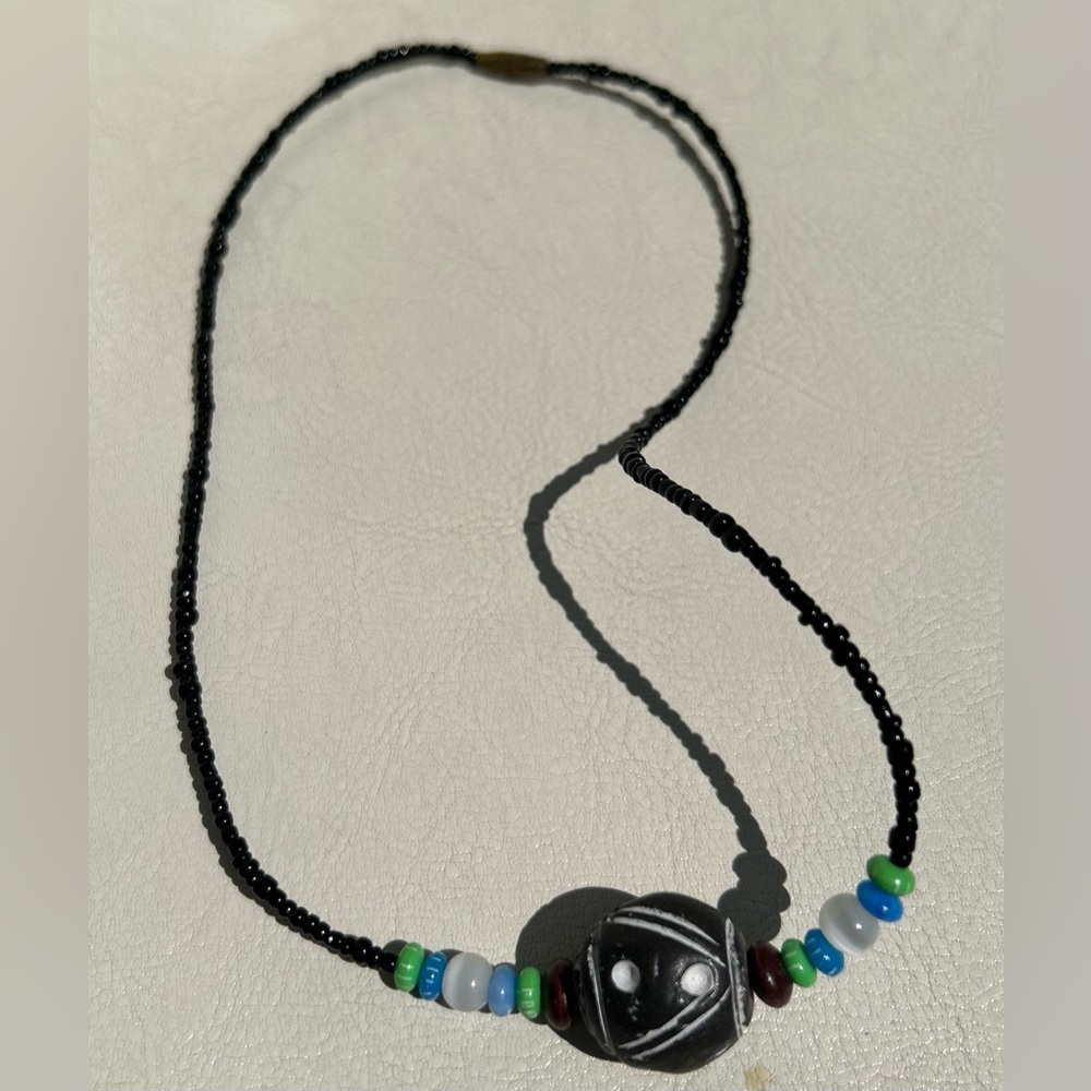 VTG 💯 Authentic West African Beaded Necklace 🇧🇯